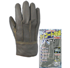 CS-7 Cow split leather 'high coat' back seam, inner cotton