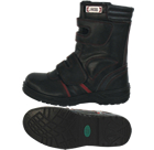 JW-775 safety half boots with hook-and-loop fasteners