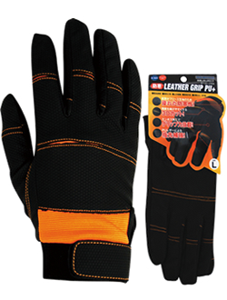 A-904 Leather grip PU+, protection against the cold